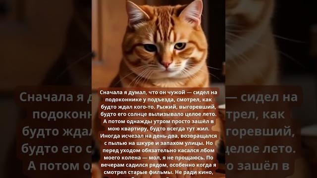 Душевная история. рыжий гость Душевная история. рыжий гость
