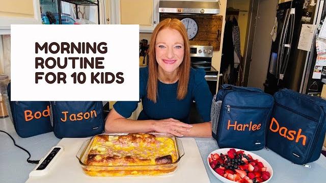Morning routine for 10 kids Morning routine for 10 kids