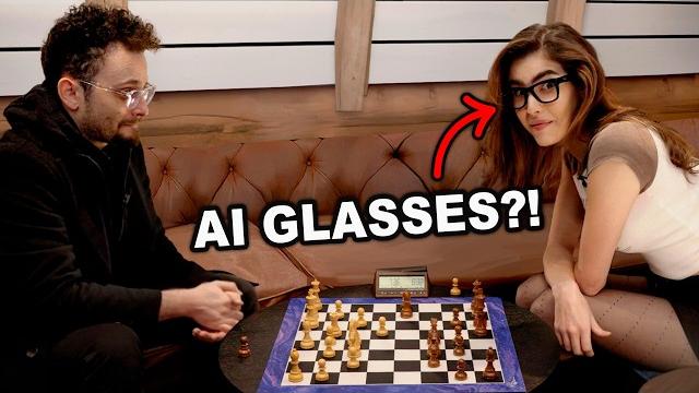 We used ai glasses to cheat against gothamchess We used ai glasses to cheat against gothamchess