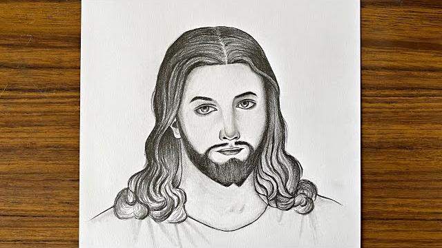 How to draw jesus christ || jesus drawing || easy drawings step by step || pencil drawing pictures How to draw jesus christ || jesus drawing || easy drawings step by step || pencil drawing pictures
