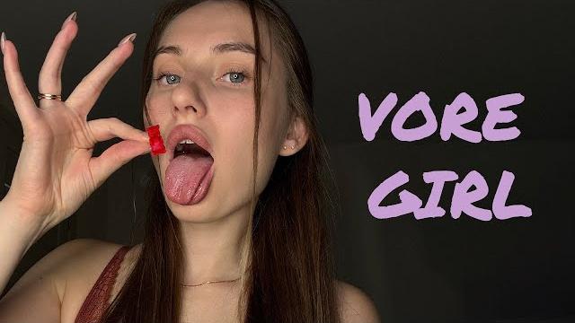 Giantess likes to swallow those gummy bears | vore Giantess likes to swallow those gummy bears | vore