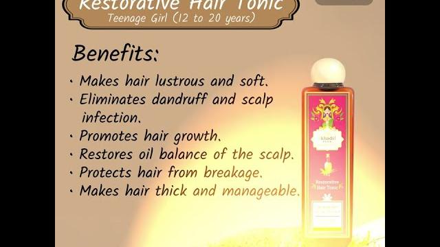 Solution to hair fall caused due to hormonal imbalance | teenage hair oil | restorative hair tonic Solution to hair fall caused due to hormonal imbalance | teenage hair oil | restorative hair tonic