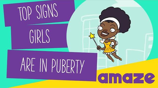 Top signs girls are in puberty Top signs girls are in puberty