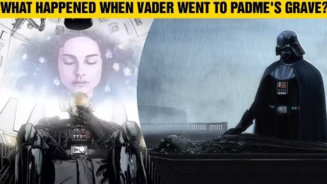 What happened when darth vader visited padme's grave on naboo? What happened when darth vader visited padme's grave on naboo?