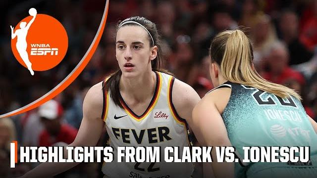 Sabrina ionescu (23 pts) vs. caitlin clark (18 pts) liberty defeat fever with final defensive stop Sabrina ionescu (23 pts) vs. caitlin clark (18 pts) liberty defeat fever with final defensive stop