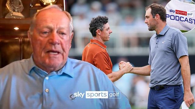 Jack nicklaus weighs in on scottie scheffler and rory mcilroy's rivalry | sky sports golf podcast Jack nicklaus weighs in on scottie scheffler and rory mcilroy's rivalry | sky sports golf podcast