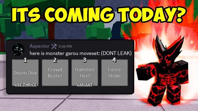 The strongest battlegrounds everything in update got leaked! (release date + monster garou base) The strongest battlegrounds everything in update got leaked! (release date + monster garou base)