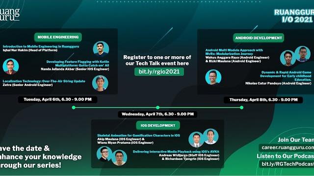 Ruangguru i/o 2021 - mobile engineering! Ruangguru i/o 2021 - mobile engineering!