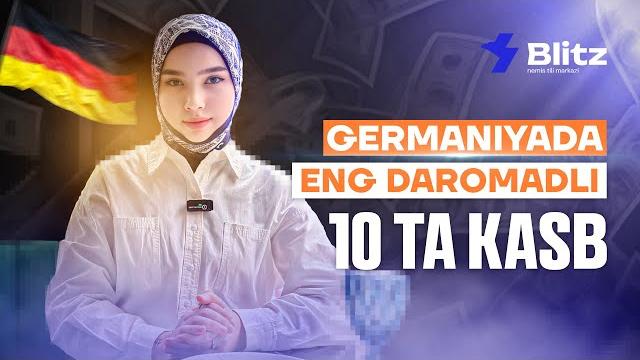 Germaniyada top 10 ta kasb Germaniyada top 10 ta kasb