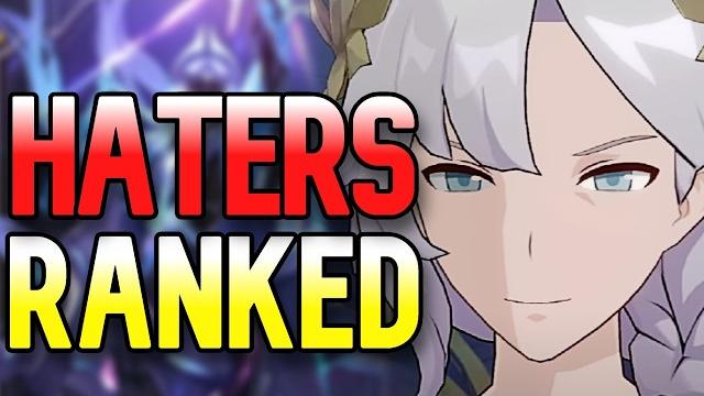 Honkai star rail's most unhinged haters ranked! Honkai star rail's most unhinged haters ranked!