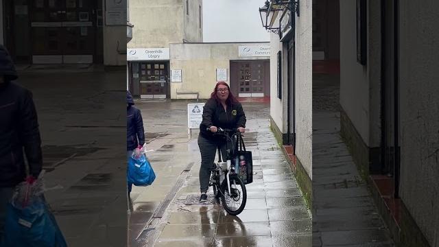 How not to ride electric fildo bike How not to ride electric fildo bike