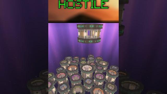 Hostile mob zoo #shorts Hostile mob zoo #shorts