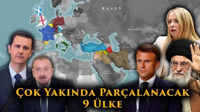 Çok yakinda parçalanacak devletler - i̇şte yeni ülkeler Çok yakinda parçalanacak devletler - i̇şte yeni ülkeler
