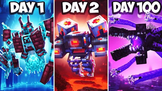 I defeated every boss in minecraft I defeated every boss in minecraft