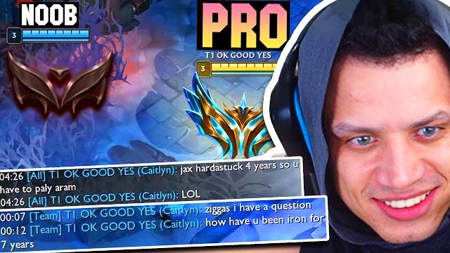 Tyler1: carrying iron noobs in aram ! Tyler1: carrying iron noobs in aram !