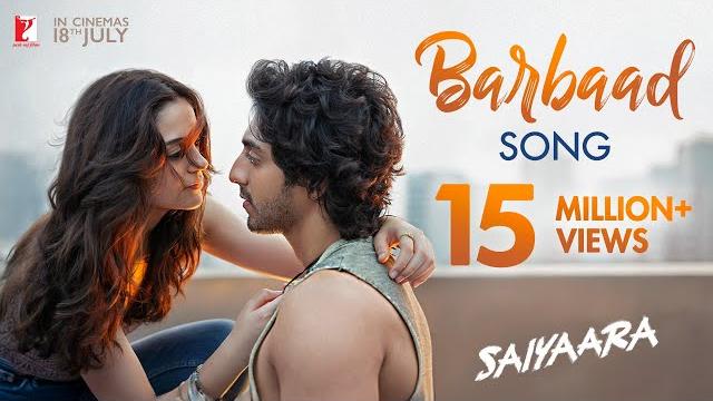 Barbaad song | saiyaara | ahaan panday, aneet padda | the rish | jubin nautiyal | in cinemas 18 july Barbaad song | saiyaara | ahaan panday, aneet padda | the rish | jubin nautiyal | in cinemas 18 july