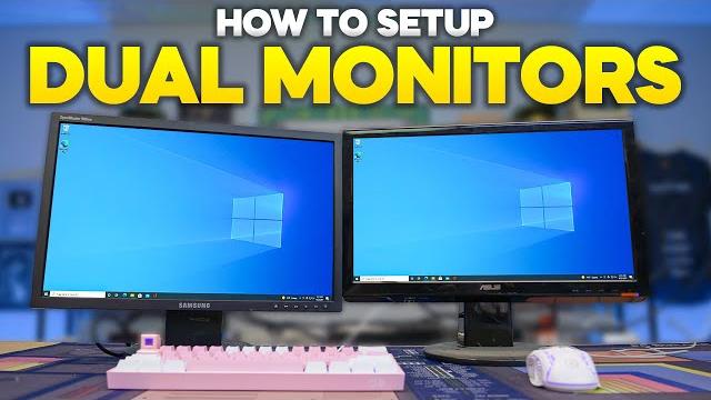 How to setup dual monitors - 2025 How to setup dual monitors - 2025