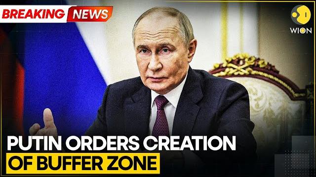 Breaking | russia-ukraine war: russia announces security buffer zone along ukraine border | wion Breaking | russia-ukraine war: russia announces security buffer zone along ukraine border | wion