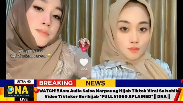 Asm aulia salsa marpaung hijab tiktok viral salsabila video tiktoker ber hijab || dna ||#viral #news Asm aulia salsa marpaung hijab tiktok viral salsabila video tiktoker ber hijab || dna ||#viral #news