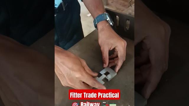 Iti fitter trade practical ️ t fitting #iti #itiexam #itibharti #railway #railwayexam #groupd Iti fitter trade practical ️ t fitting #iti #itiexam #itibharti #railway #railwayexam #groupd