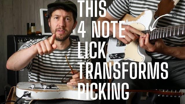 This 4 note lick from don't stop believing could transform your playing - alternate picking roast This 4 note lick from don't stop believing could transform your playing - alternate picking roast