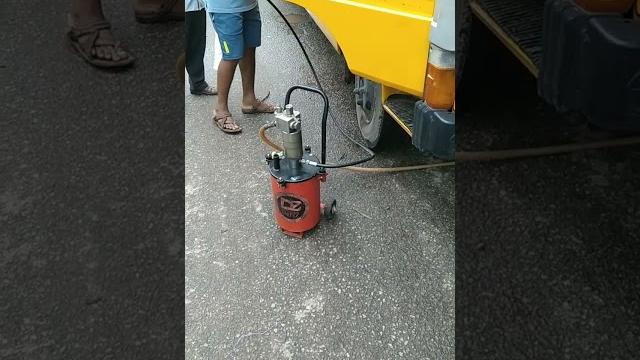 Truck tire puncture shop equipments #shorts Truck tire puncture shop equipments #shorts