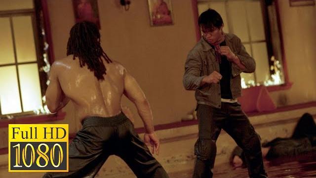 Tony jaa fights with a capoeira master in a buddhist temple in the movie tom-yum-goong (2005) Tony jaa fights with a capoeira master in a buddhist temple in the movie tom-yum-goong (2005)