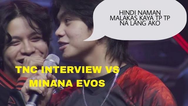 Kingkong tp sa muka ng kalaban?!| tnc interview vs minana evos #mplph #tnc #mlbb #nxpsolid #mplid Kingkong tp sa muka ng kalaban?!| tnc interview vs minana evos #mplph #tnc #mlbb #nxpsolid #mplid