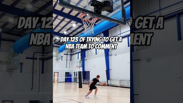 Day 123 of trying to get a nba team to comment #basketball #viralvideo #nba #sports #day123 Day 123 of trying to get a nba team to comment #basketball #viralvideo #nba #sports #day123