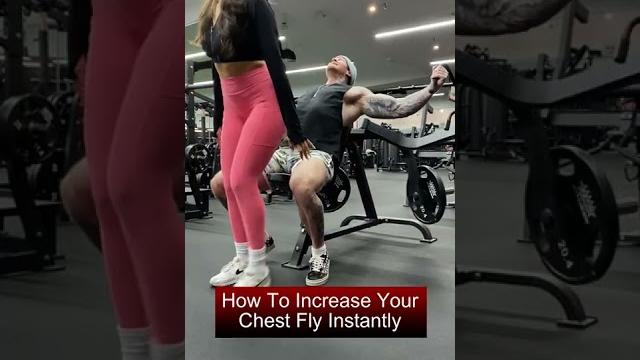 How to instantly chest fly more weight.. How to instantly chest fly more weight..