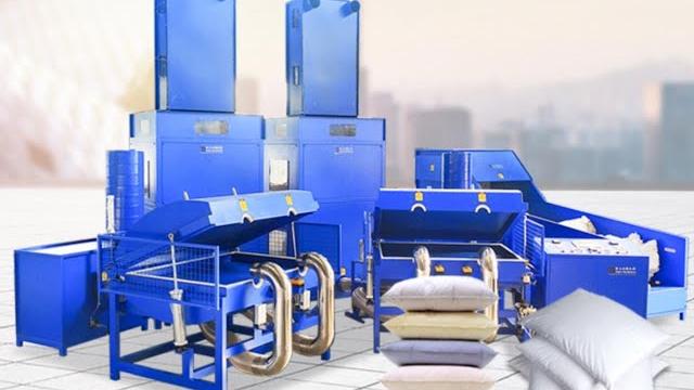 Automatic pillow filling machine Automatic pillow filling machine