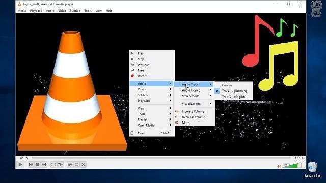 How to change audio language in vlc media player How to change audio language in vlc media player