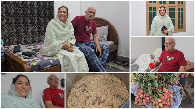 Abu g k gher eid | eid ka phala din | maa baap k dam se ronaq | ammi ki yaadain | khala se baji Abu g k gher eid | eid ka phala din | maa baap k dam se ronaq | ammi ki yaadain | khala se baji