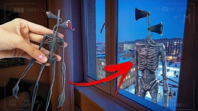 Не лепи сиреноголового из пластелина в 3:00 часа ночи! *sirenhead появился* потусторонние Не лепи сиреноголового из пластелина в 3:00 часа ночи! *sirenhead появился* потусторонние