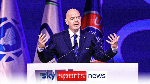 Uefa representatives walk out of congress early in protest at gianni infantino’s late arrival Uefa representatives walk out of congress early in protest at gianni infantino’s late arrival