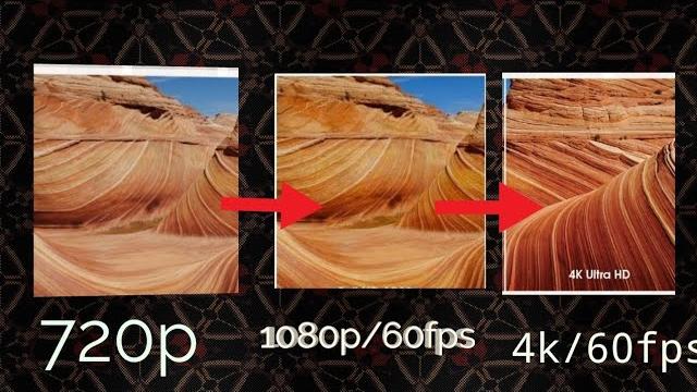 How to convert 720p video into 1080p/4k! at 60fps. How to convert 720p video into 1080p/4k! at 60fps.
