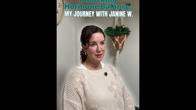 Unlocking hormone balance my journey with janine w. #shorts #health #miha #hormone #wellnessforlife Unlocking hormone balance my journey with janine w. #shorts #health #miha #hormone #wellnessforlife