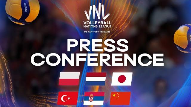 Vnl press conference men's week 1 | xi'an, china Vnl press conference men's week 1 | xi'an, china