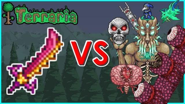 Terraria - star wrath vs all bosses Terraria - star wrath vs all bosses