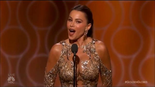 Sofia vergara 'anal' golden globes blooper Sofia vergara 'anal' golden globes blooper