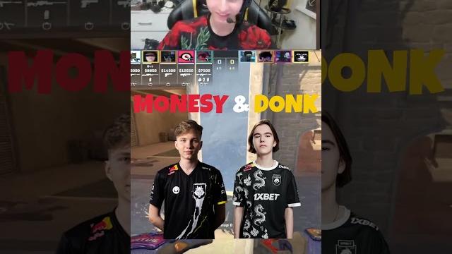 Monesy shows new tricks to donk | #monesy #donk #cs2 Monesy shows new tricks to donk | #monesy #donk #cs2