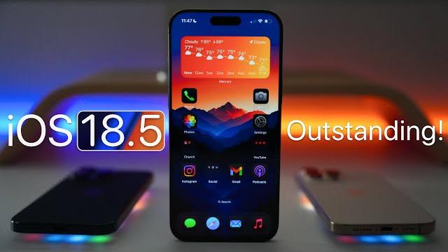 Ios 18.5 - this is outstanding! Ios 18.5 - this is outstanding!