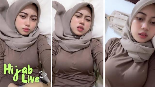 Lemes bang!! live hijab cantik Lemes bang!! live hijab cantik