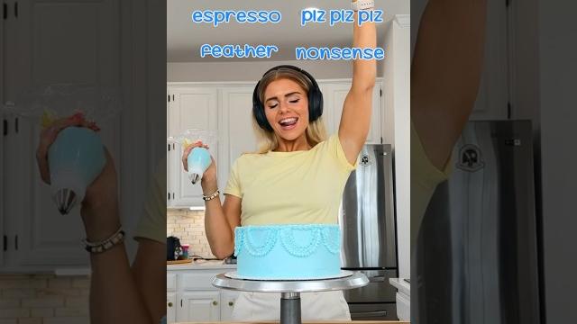 Sabrina carpenter cake 🩵 Sabrina carpenter cake 🩵