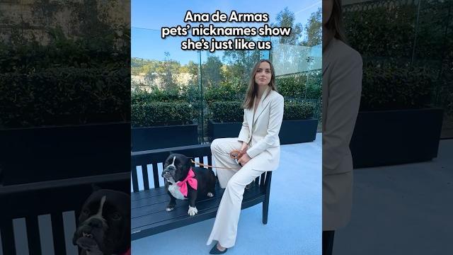 Ana de armas shares her pets nicknames | the dodo Ana de armas shares her pets nicknames | the dodo