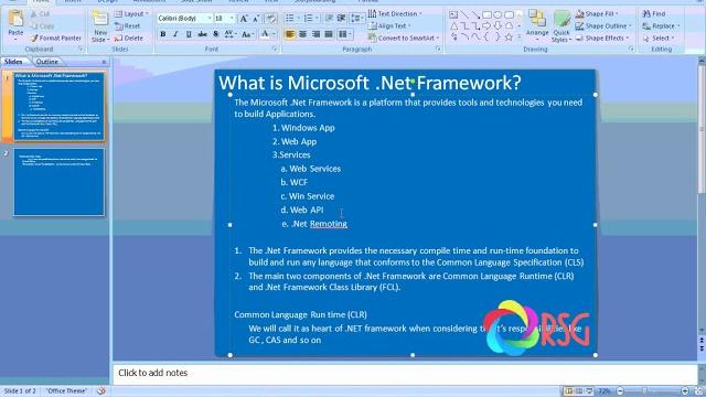 Introduction to .net framework Introduction to .net framework