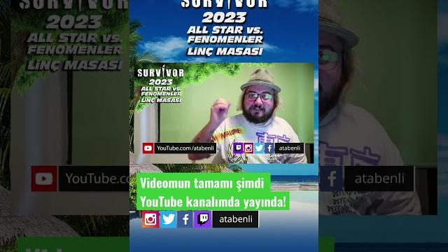 Survivor 2023 fragmanı! tüm kadro i̇fşa oldu! fenomenler ünlüler all star şok! #shorts #survivor2023 Survivor 2023 fragmanı! tüm kadro i̇fşa oldu! fenomenler ünlüler all star şok! #shorts #survivor2023
