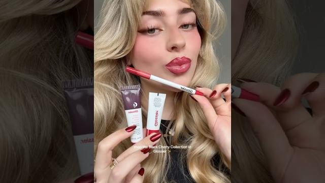 Black cherry blush + lips using the black cherry #makeup #makeuptutorial #shorts #tutorial Black cherry blush + lips using the black cherry #makeup #makeuptutorial #shorts #tutorial