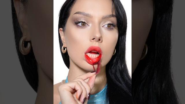 Peel off lip tint #makeup #makeuptips Peel off lip tint #makeup #makeuptips