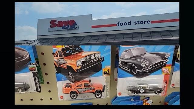 Awesome toys at the grocery store - hot wheels - save a lot food store - trucks - cars - jeep - ford Awesome toys at the grocery store - hot wheels - save a lot food store - trucks - cars - jeep - ford